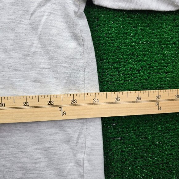 Looney Tunes Shirt‎ Mens XL Gray Button Up Short Sleeve Bugs Bunny - Picture 5 of 8